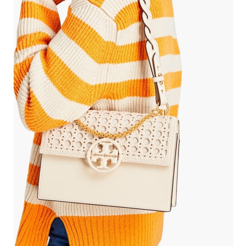Tory Burch Miller Basket Weave shoulderbag